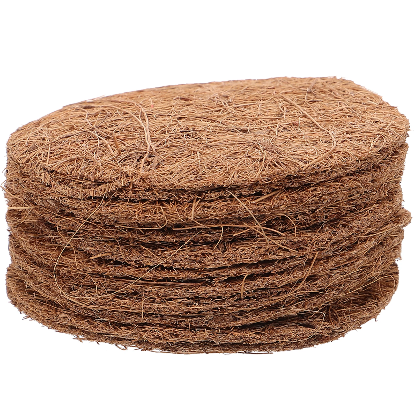 

Flowerpot Spacer Coir Liner Coconut Fiber Mat Planter Basket Liners Hanging Mats Coconuts