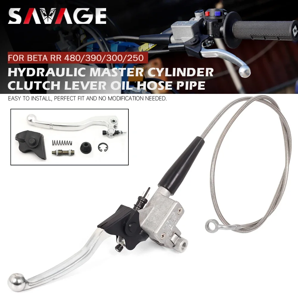 Hydrauliczny cylinder główny sprzęgła do BETA RR 480/390/300/250 do GASGAS EC 350F 250F do motocykli TM Racing SMR Dźwignia węża olejowego