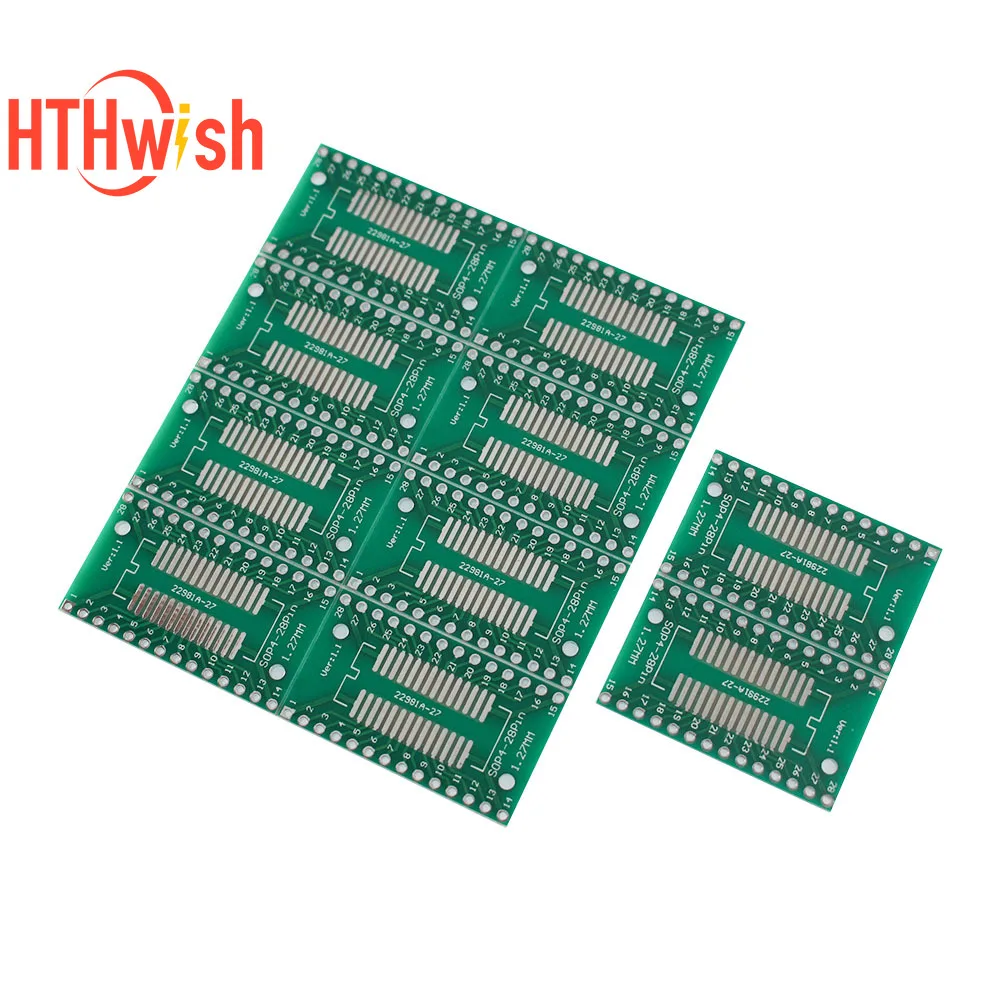 SOP TSSOP SSOP Board TO DIP Adapter Converter Plate SOP8/14/16/20/24/28 turn DIP8/14/16/20/24/28 SMD To DIP IC Adapter Socket