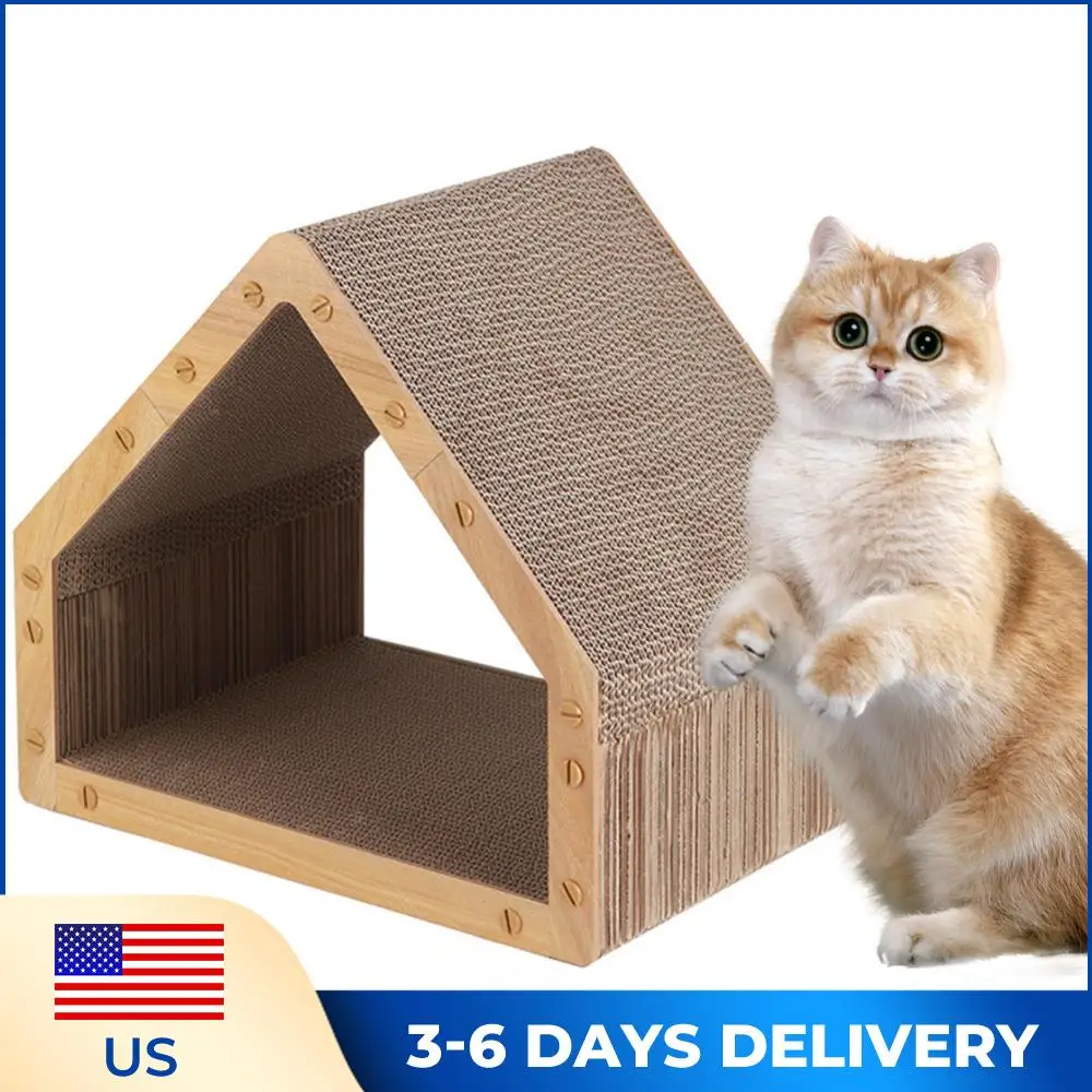 

Картонная когтеточка для кошек, столбик-когтеточка, доска-когтеточка для домашних кошек и котят