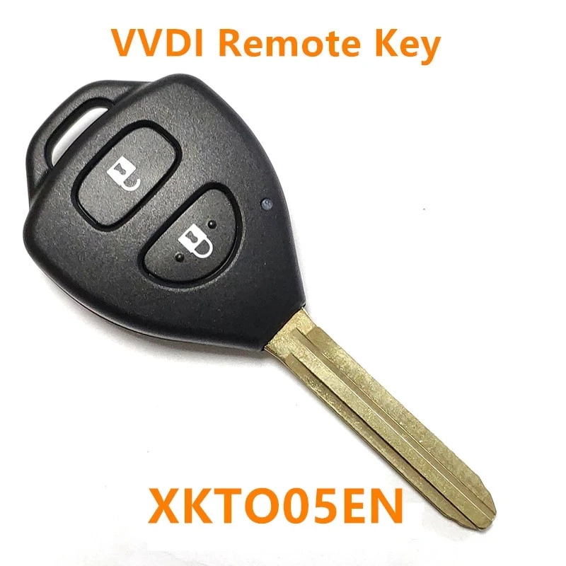 1Pcs/Lot  Xhorse XKTO05EN  universal VVDI wire remote control XKTO02EN XKTO03EN  no transpponder chip for Toyota VVDI2