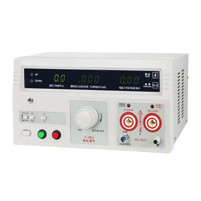 XL22672YM AC DC 5KV AC20mA DC10mA Electrical Safety Tester Test AC DC Tester Diagnostic Equipment