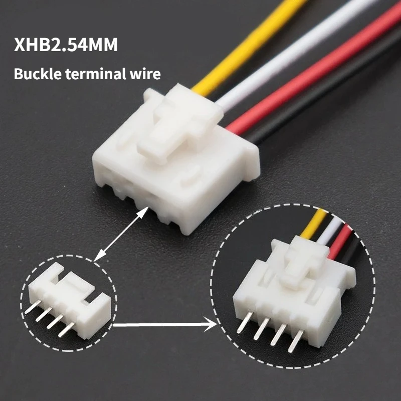 

10Pcs XHB2.54mm Single Head Buckle Wire Cable Connector 22/24/26AWG Pitch/3P/4P/5P/6P/7P/8P/9P/10P/11P/12 Pin Female Plug Socket