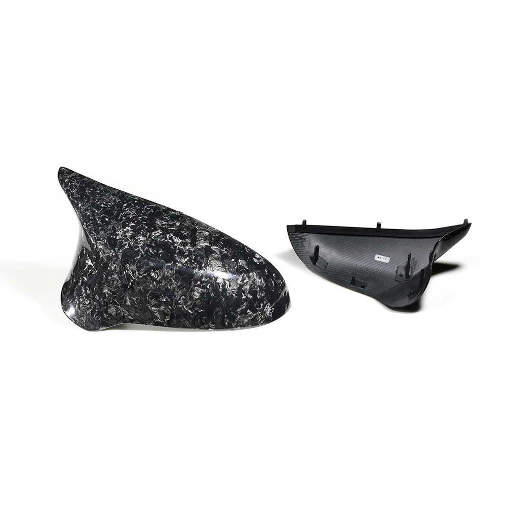 

Mirrors Mirror Covers Exterior Side Mirror Housing Forged Carbon 2014+ Full Real Carbon Fiber for BMW F87 M2 F80 M3 F82 F83 M4