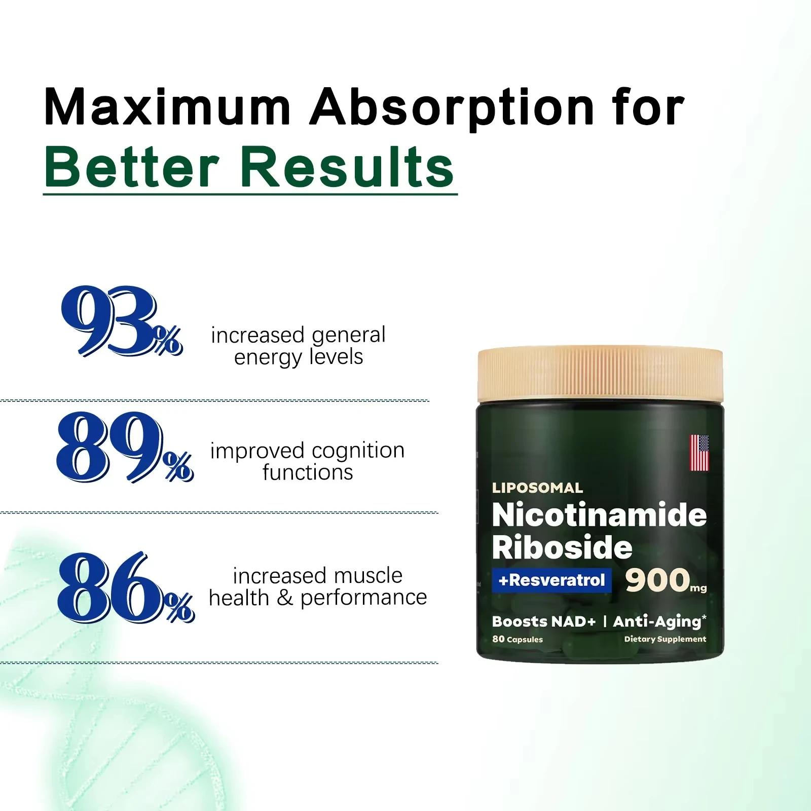 80 capsules of niacinamide supplement collagen vitamins brighten skin tone repair barriers