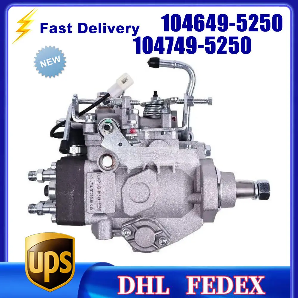 

104649-5250 НОВЫЙ ТОПЛИВНЫЙ ИНЖЕКЦИОННЫЙ НАСОС 8970487570 VE4/9F1250LNP1035 для ISUZU C240