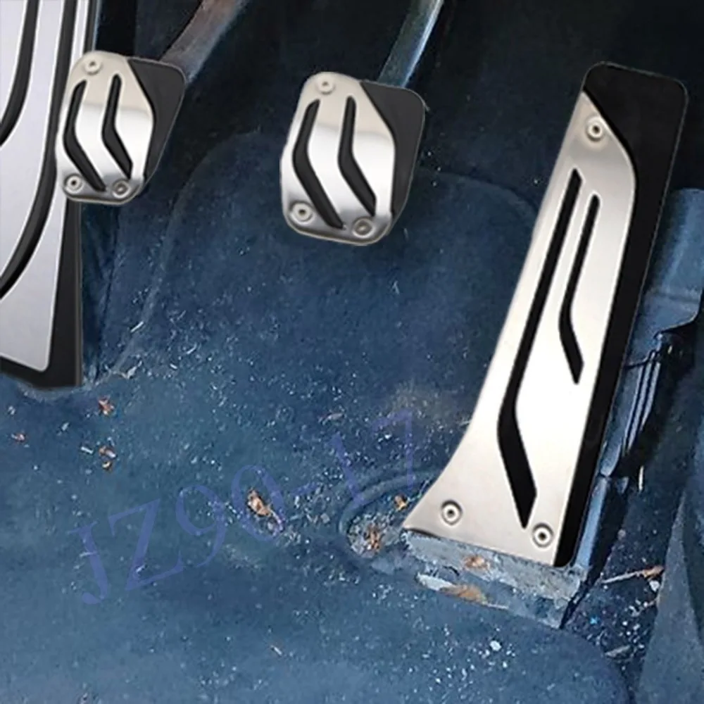 Stainless steel Gas Brake Pedal Fit For BMW 1 2 3 4 5 6 Series M2 M3 M4 M5 F20 F21 F22 F23 F82 Left & Right driving Accessories