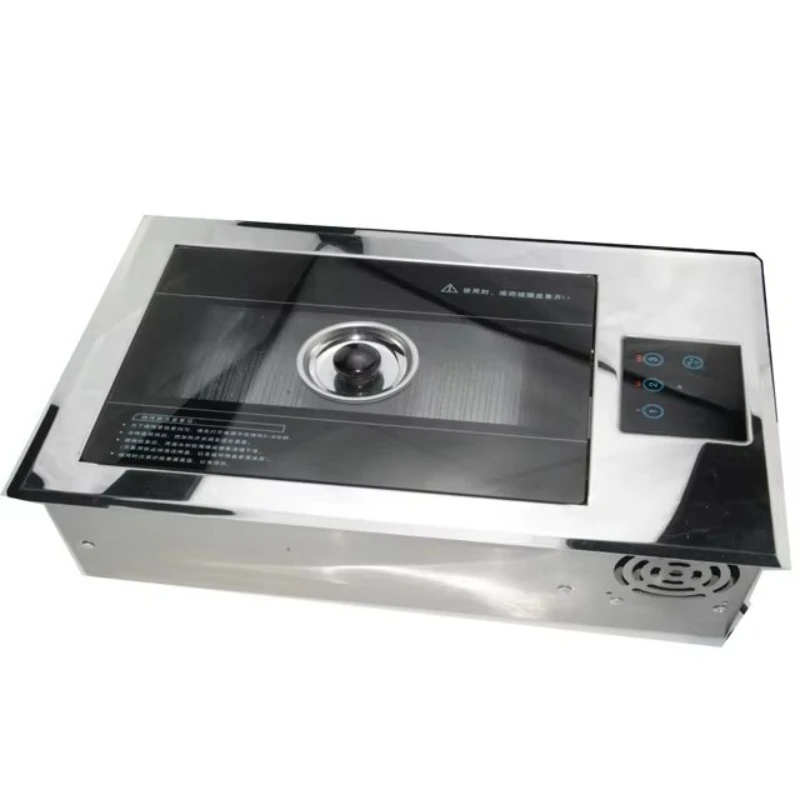 Grill Indoor Tabletop BBQ Grill Rectangular Smokeless Infrared Electric BBQ Grill for Restaurants