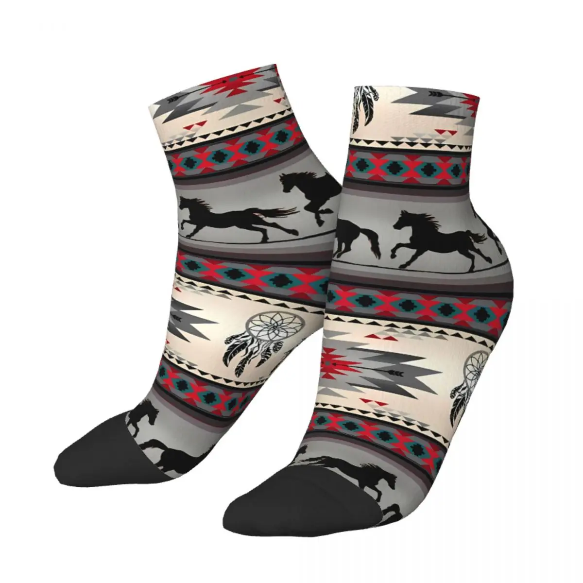 Classic Design Horse The Pretty Horses Ankle Socks Male Mens Women Summer Stockings Hip Hop