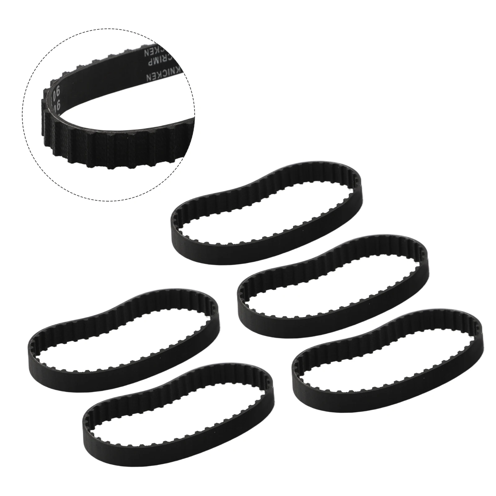 

High Quality Belts Planer For BLACK DECKER KW750 Power Tools Practical Rubber SR600 10mm Sr600 5Pcs Accessories