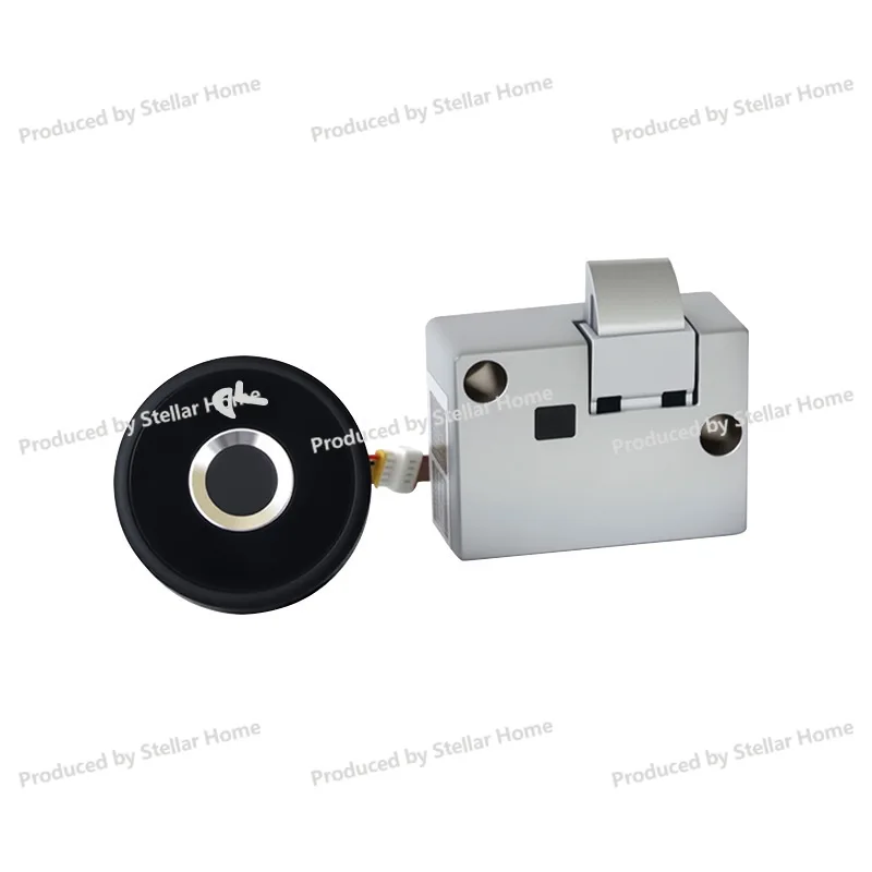 Smart Drawer Fingerprint Lock Smart Cabinet Lock Home Locker Wardrobe Lock Anti-theft Electronic Office File Cabinet