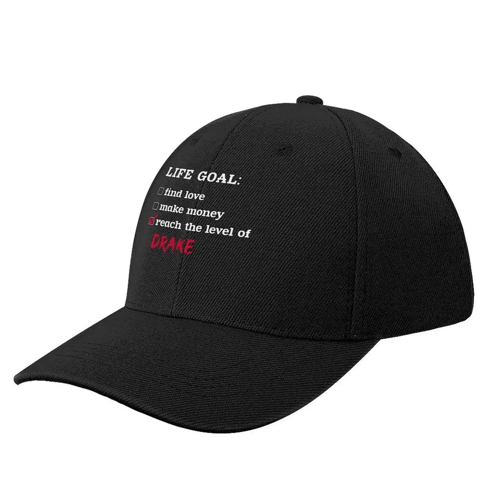 Life goal - Drake Baseball Cap Hat Man Luxury Military Cap Man Sun Cap fashionable Hats Man Women's