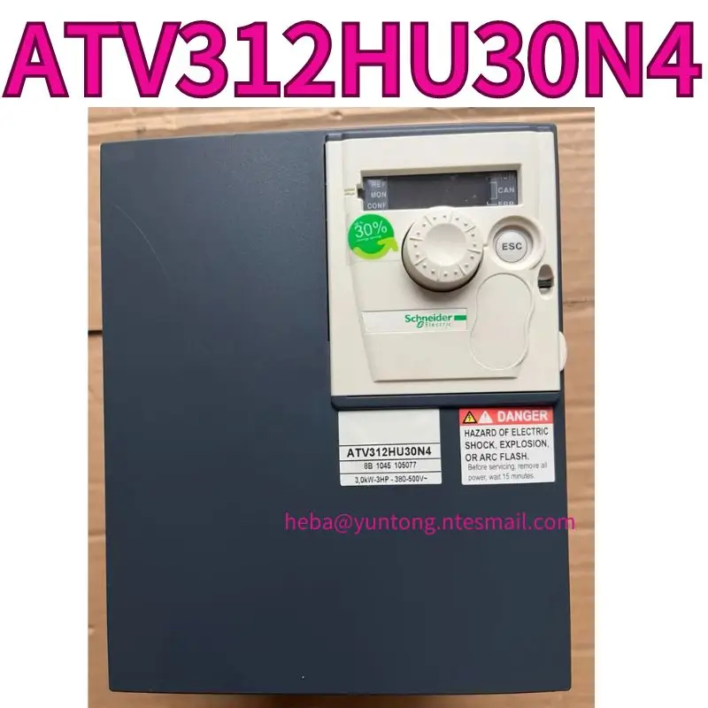 Used frequency converter ATV312HU30N4 380v 3kw