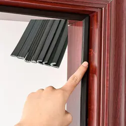5M Home Soundproof Door Seal Gap Filler Door Window Weather Stripping Sealing Strip Draught Excluder