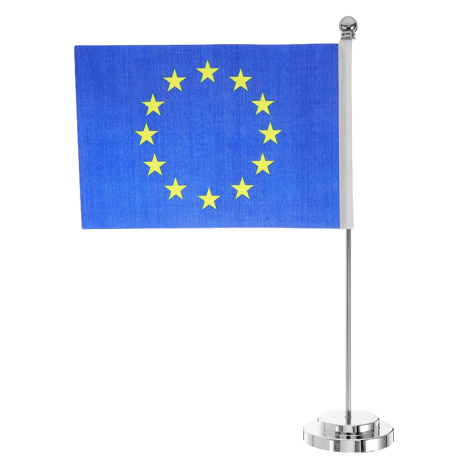 

European Union Table Desk Flag Stable Base Mini Flag Stand Office Home Classroom Decoration Mini National Flags