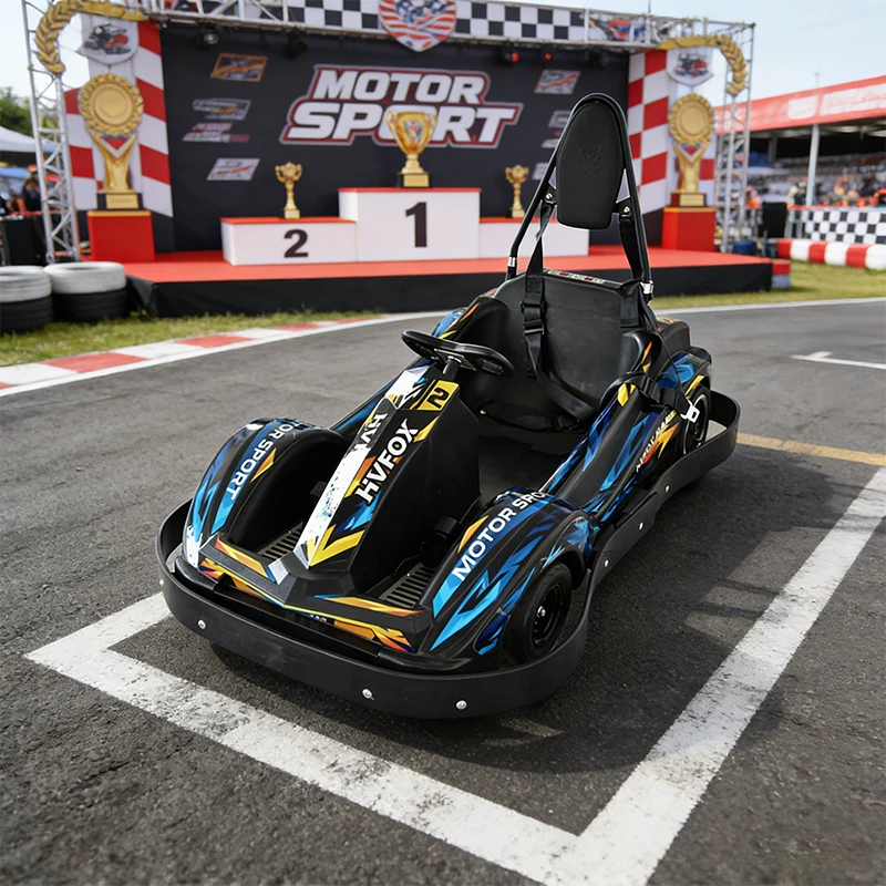 Customizable Body Shell Fashion Appearance Personalized Race Style Electric Go Kart For Adult