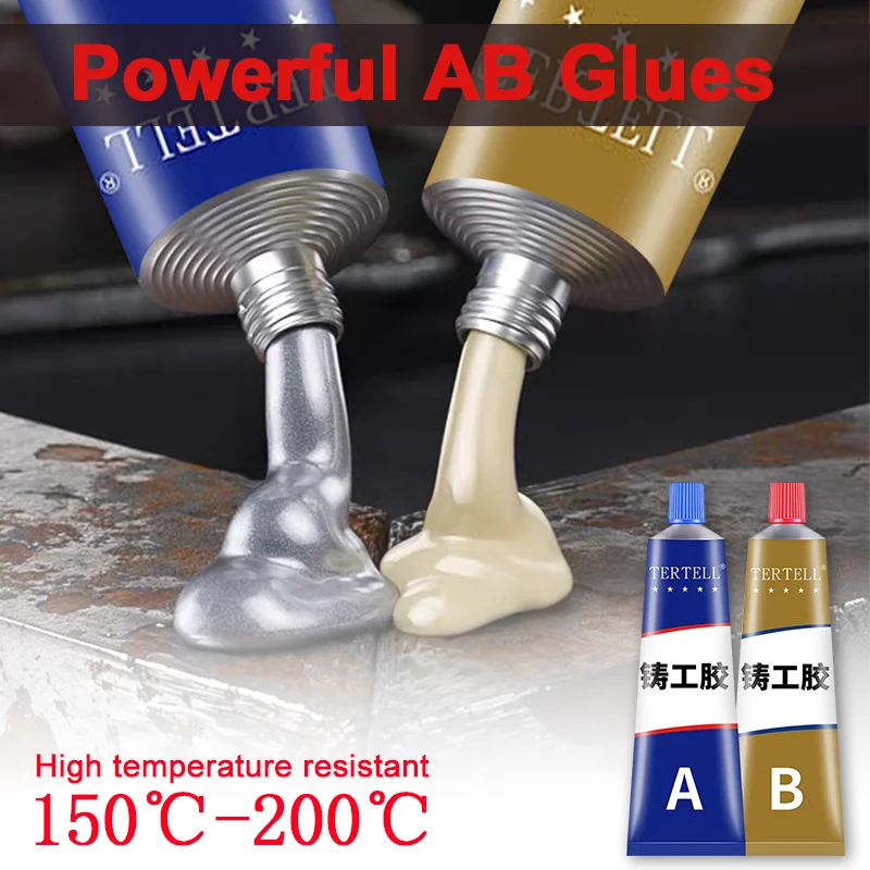 

Cold Welding Glue High Strength Metal Repair Glue Magic Plastic Repair Casting Adhesive Agent Weld Industrial AB Glue Sealant