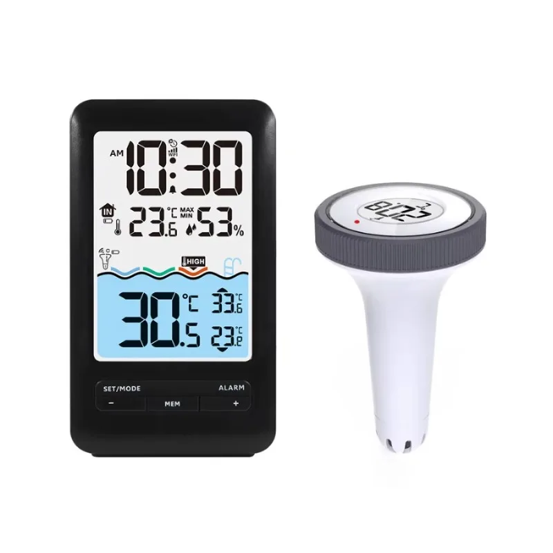 Tuya Water Thermometer, Swimming Pool Thermometer, Floating Wireless Hygrometer, Indoor Outdoor Bath