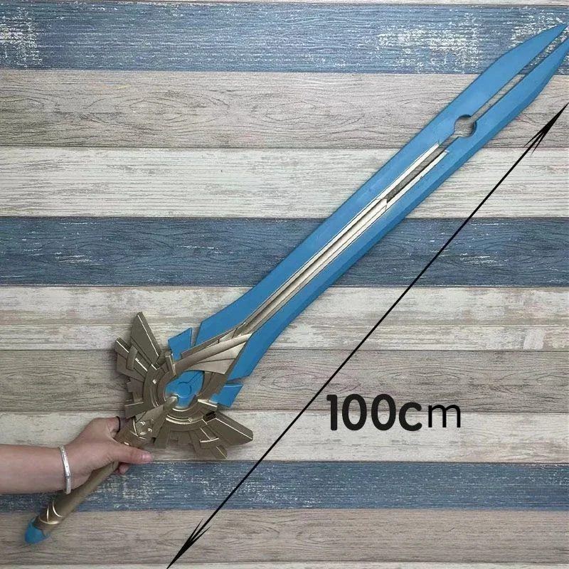 

Genshin Impact Cosplay Sword The Pride of The Sky Razor Chongyun Diluc Cosplay Halloween Christmas Party Props for Comic Show