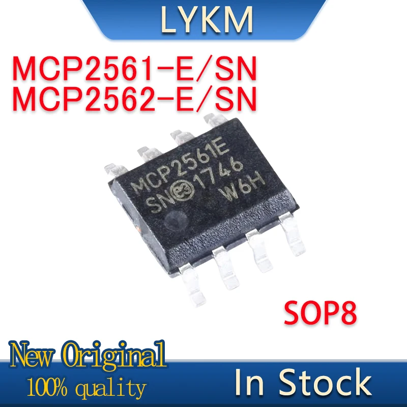 

5/PCS New Original MCP2561-E/SN MCP2561E MCP2562-E/SN MCP2562E SOP8 In Stock