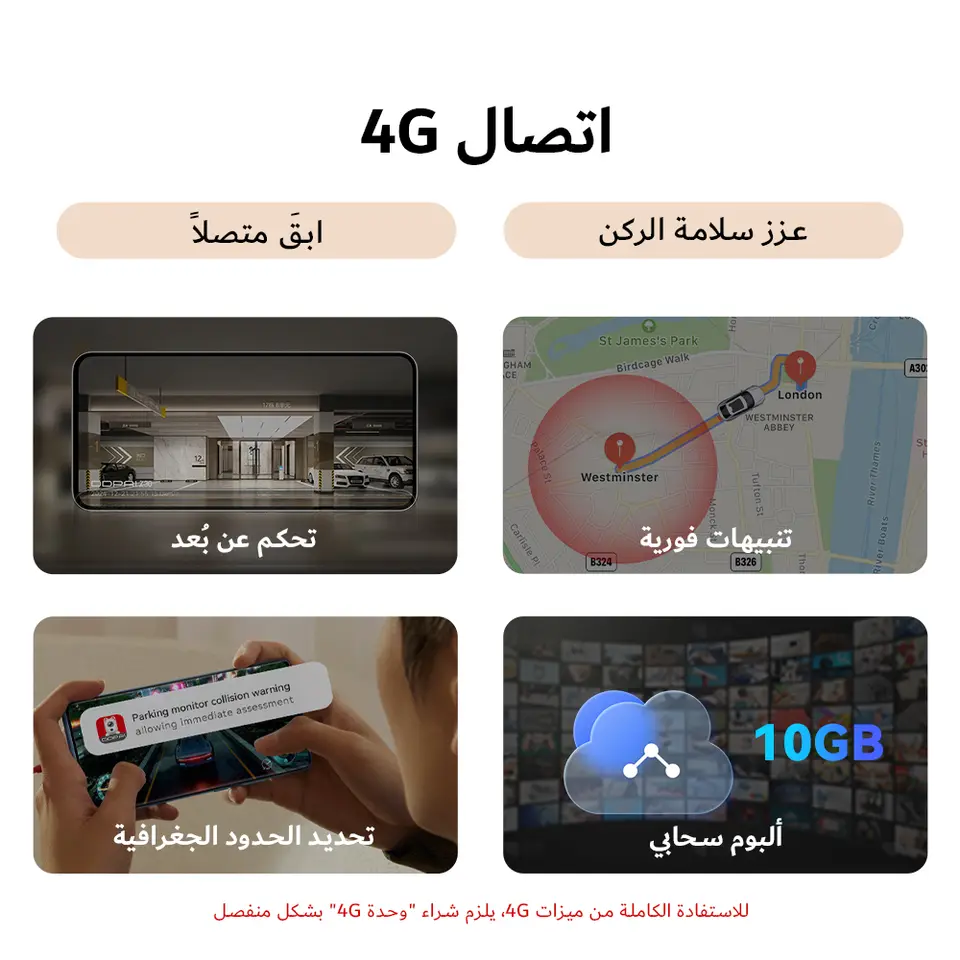 كاميرا لوحة القيادة DDPAI Z60 Pro بدقة 4K مع GPS، مستشعر سوني مزدوج، واي فاي، رؤية ليلية، مسجل فيديو للسيارة - 6