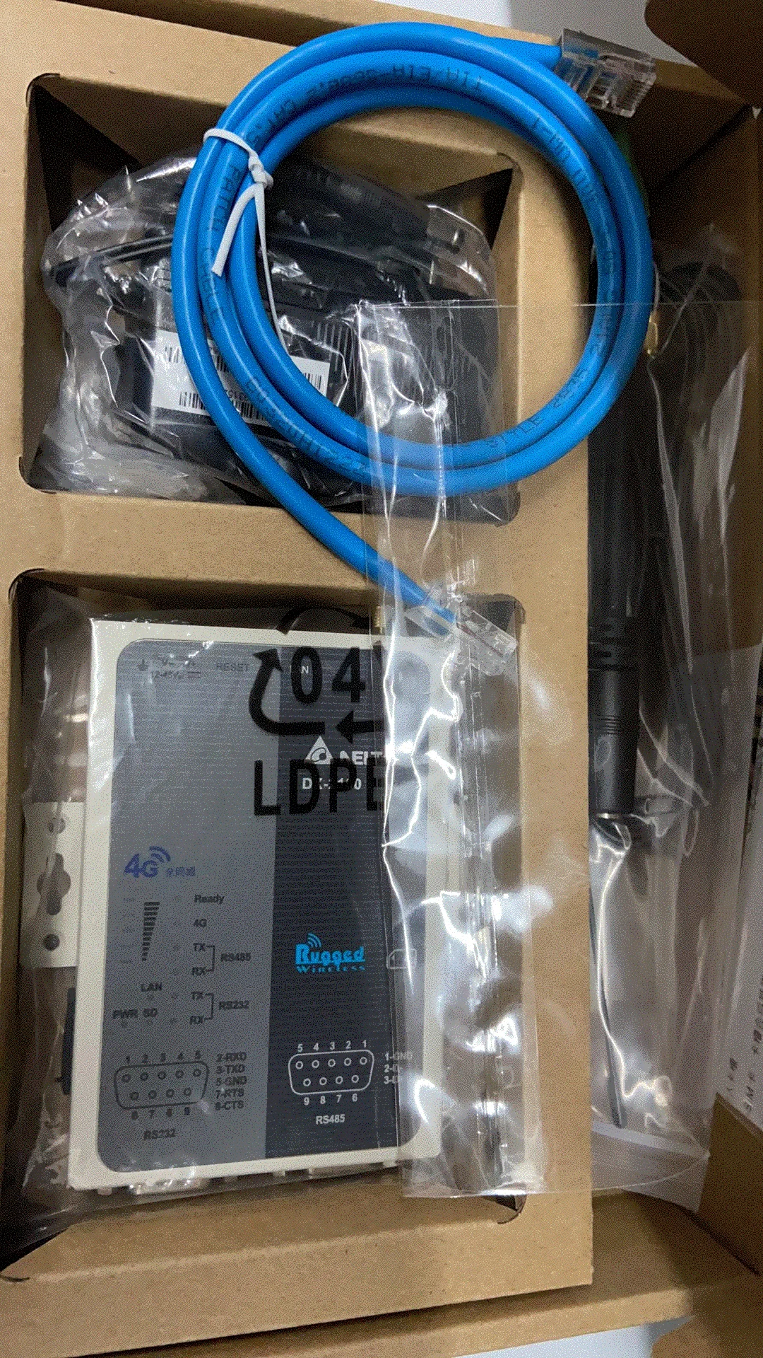 DELTA Taiwan Delta Full Network Router DX-2100L1B-CN Fernkommunikationsmodul, brandneues Original