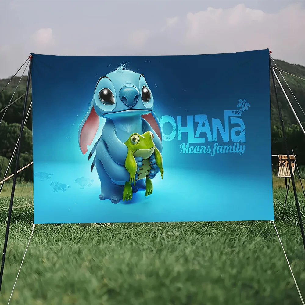 كارتون لطيف S- غرزة Q العلم الديكور في الهواء الطلق نزهة حفلة الفن معلقة المنزل التخييم لافتة الحفلات أفضل الأسعار ضرب المنتج