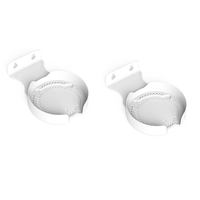 A88M Router Wall Mount Bracket Suitable for TP Link Deco BE63/BE65/BE10000 Mesh Wifi7 Router Saving Space 2PCS