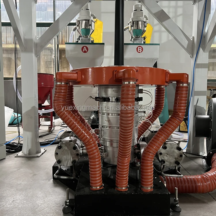 آلة نفخ الفيلم ABA HDPE عالية الجودة من تايوان لحقيبة حامل تي شيرت السوبر ماركت