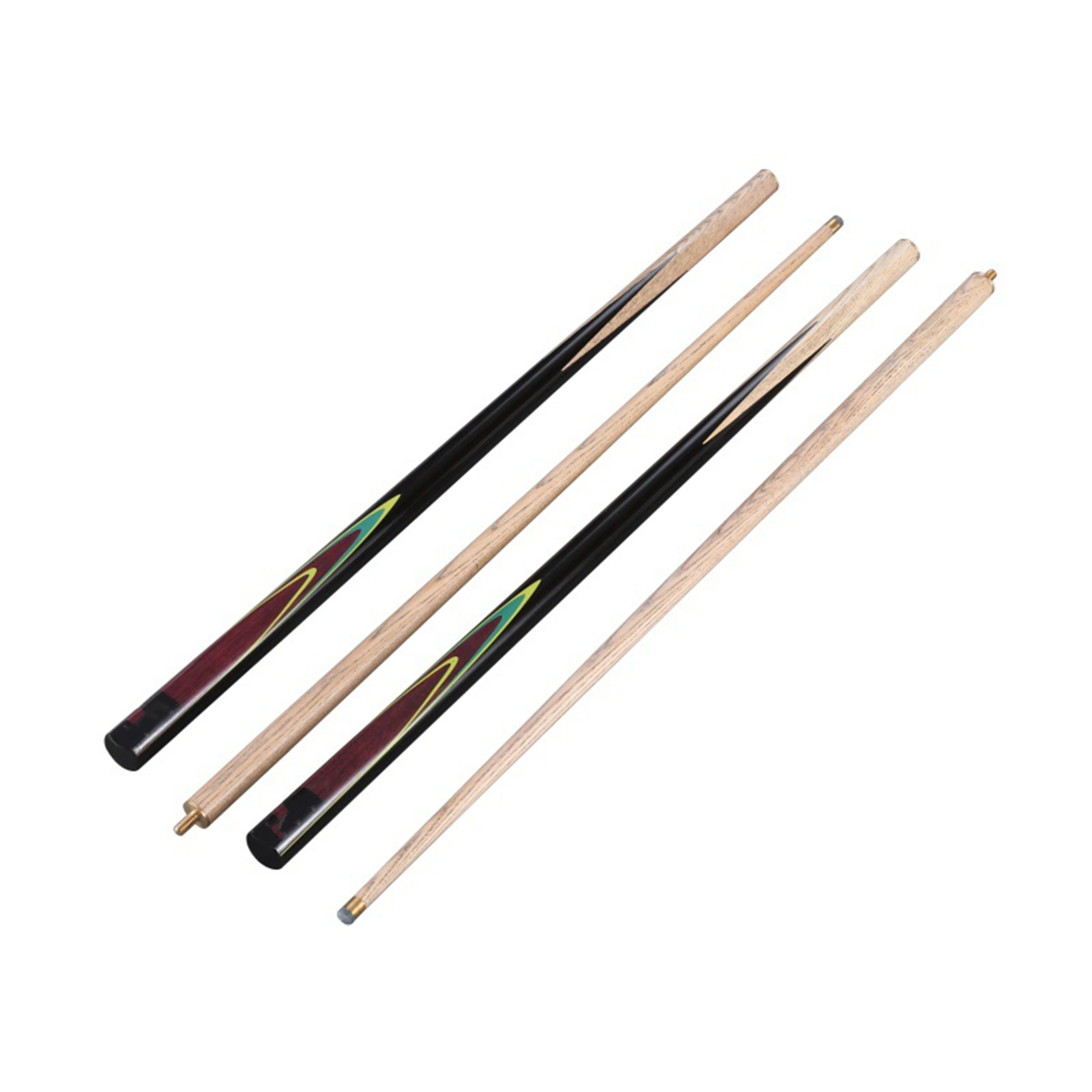

9-9.5mm Thin Rod Head Pool Cue Maple 1/2 Combination Process 57 Inch Lengthening Body Cost-Effective Snooker Billiard Clubs for