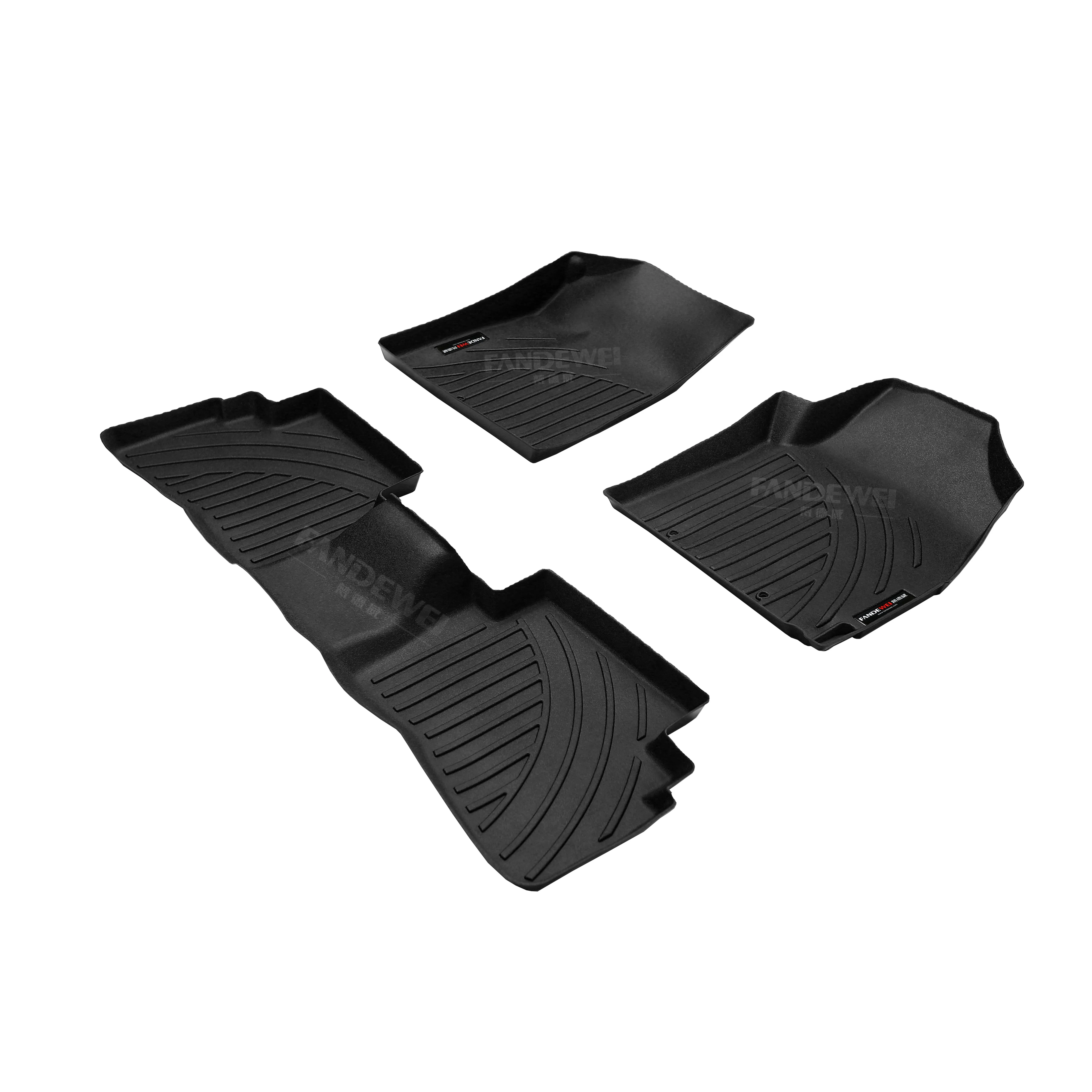 

Fast Delivery Hot Sale Tray-type 3D Car Floor Mat Waterproof and Durable Car Mats Auto Parts for Hyundai Creta Use