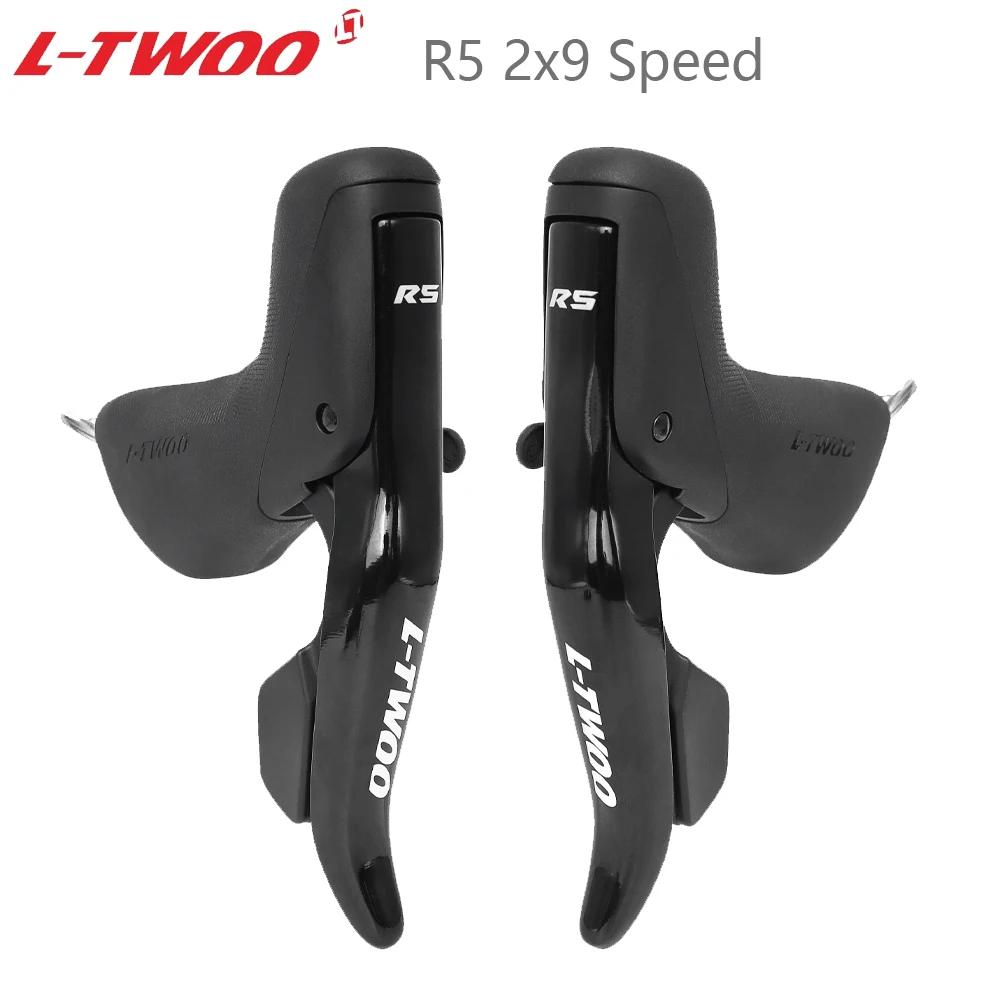 LTWOO R5 2X9 Speed Derailleurs Road Bike Shifter Lever On Front Rear Derailleurs For Shimano Bicycle Parts