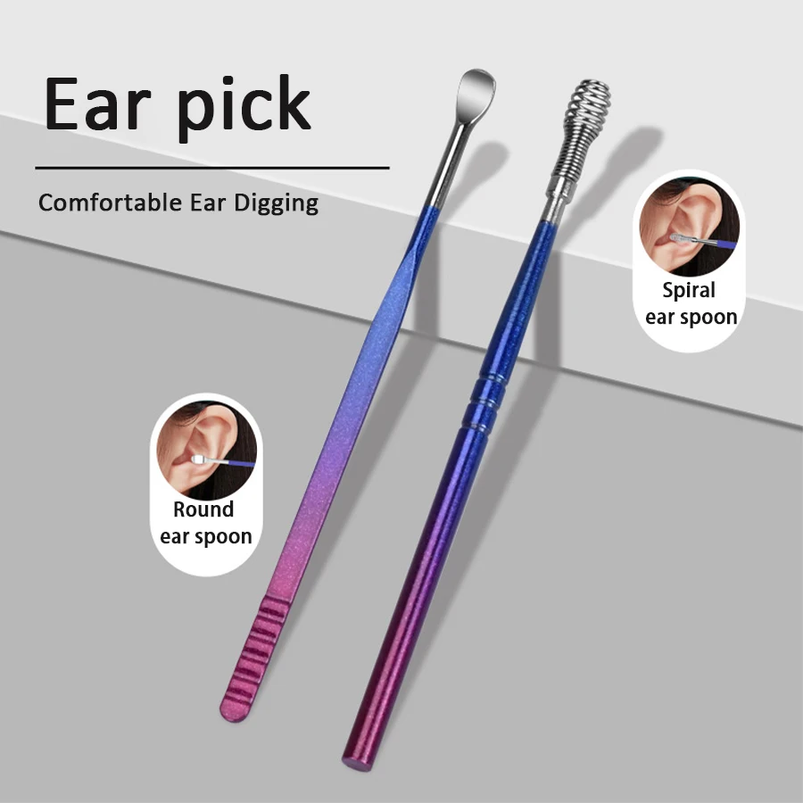 6-18 pçs conjunto profissional de aço inoxidável manicure & pedicure kit precisão cuidados com as unhas com caso de viagem com tesoura cortador de unhas