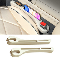 2PCS Car Seat Gaps Filler Leakproof Plugging Strips No Seamling Padding with Storage Organizer for Preventing Dropping Things