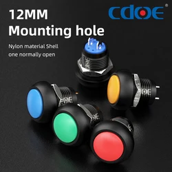 12mm Momentary/Latching Push Button Switch 1/2