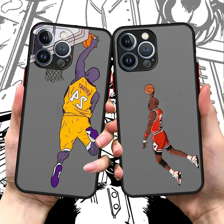 Cartoon Basketball Star Phone Case for Xiaomi Mi 14 12T Pro 11 Lite 12 13 Pro 9T 10T 13 Lite 11T 12T 12X 9T Pro Soft Cover