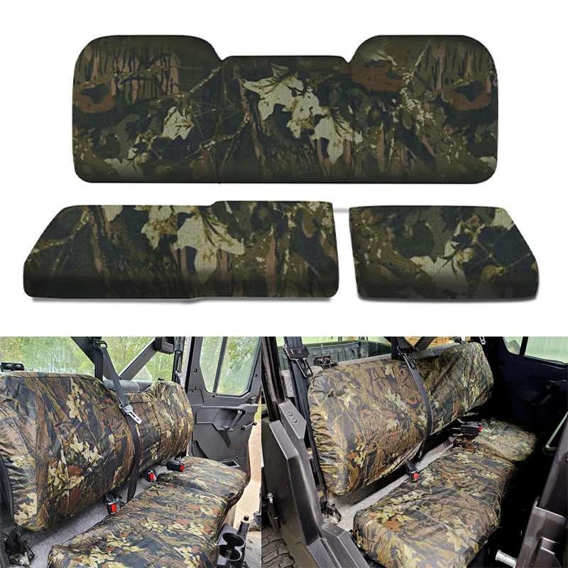 UTV Seat Cover Waterproof Bench Seat Protector Camo Seat Covers For Polaris Ranger 1000 2020-2025 & XP 1000 2017-2021