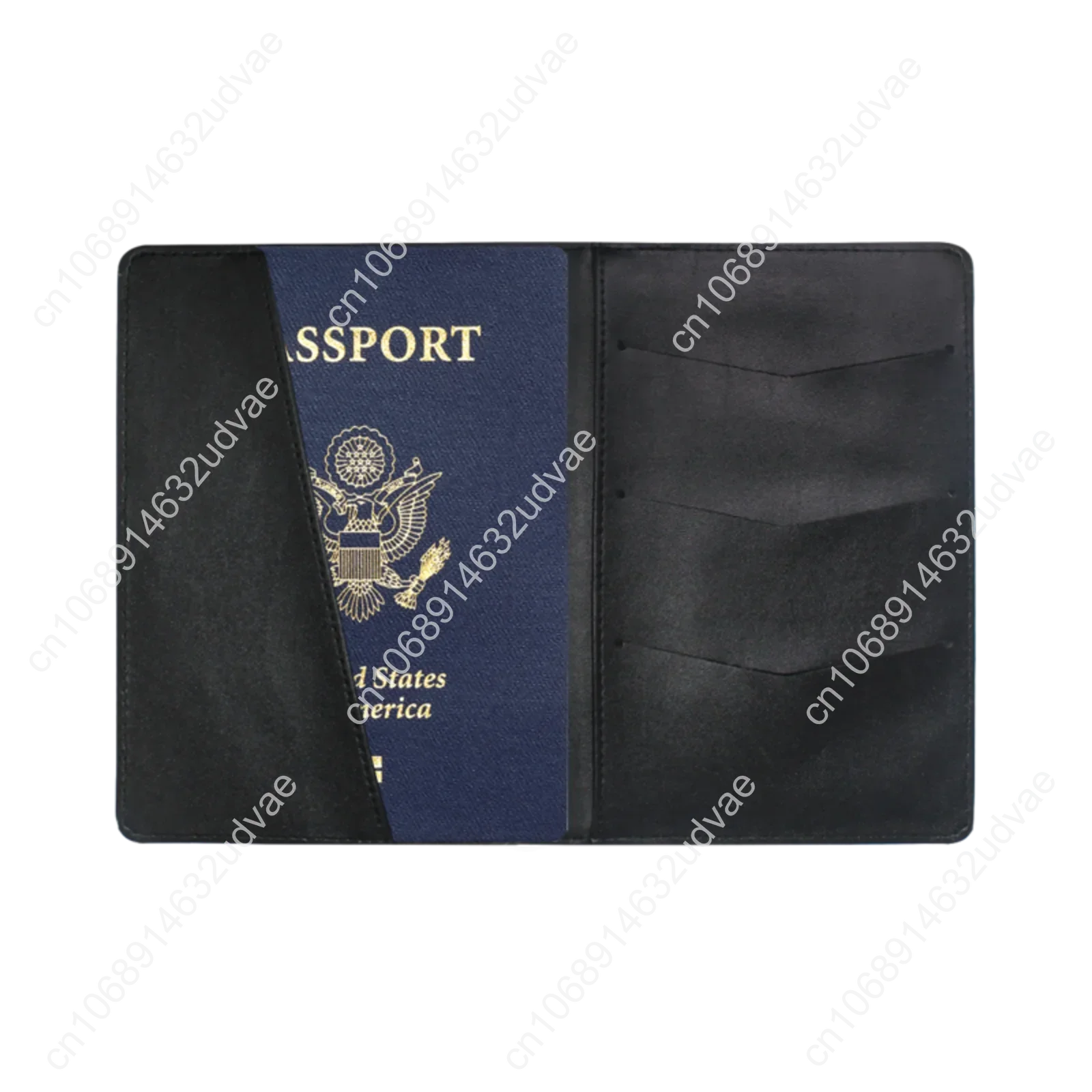 Couverture de passeport en cuir véritable pour hommes et femmes, image personnalisée, porte-passeport, étui de haute qualité, portefeuille de voyage, mode