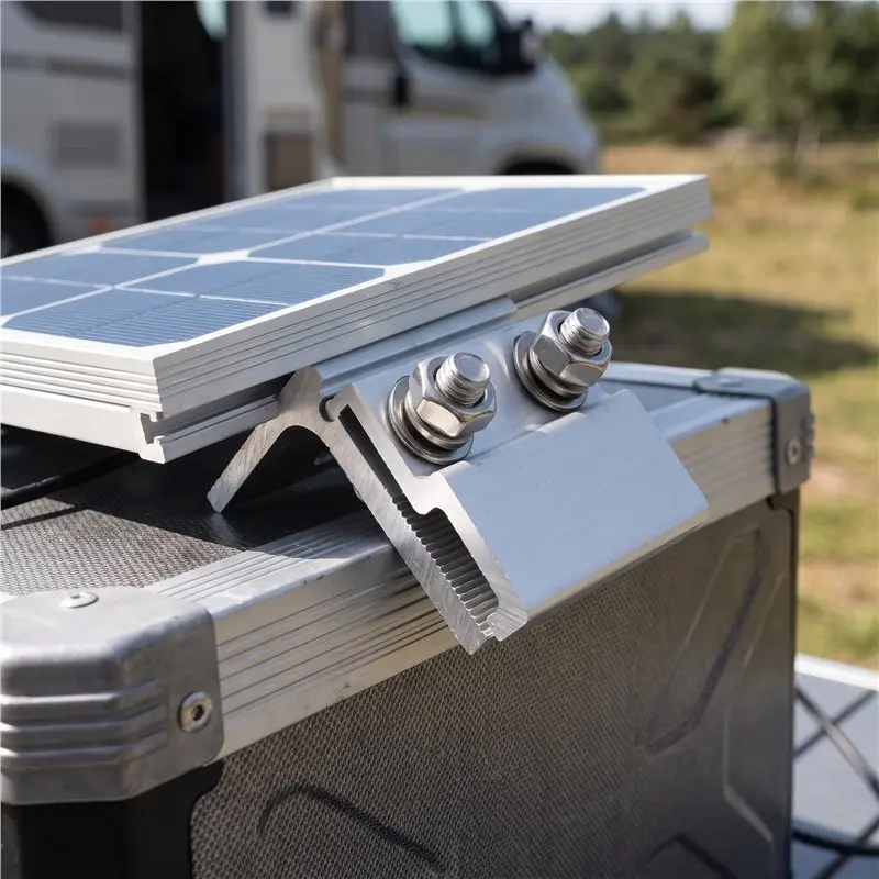 AB42-Trapezoidal Roof Mounting Bracket PV Panel Fixing Clip For PV Modules Rail-Free Systems