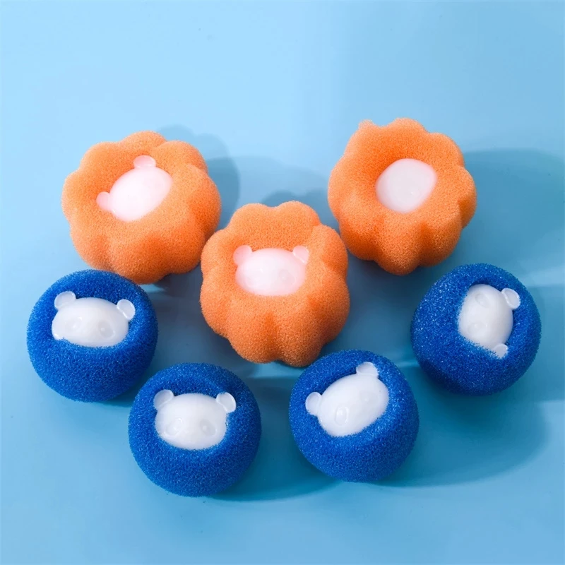 Ew Xiaomi Magic Laundry Ball Kit Hair Remover Pet Clothes Cleaning Tool Removes Hairs Cat Dog Household Accessories