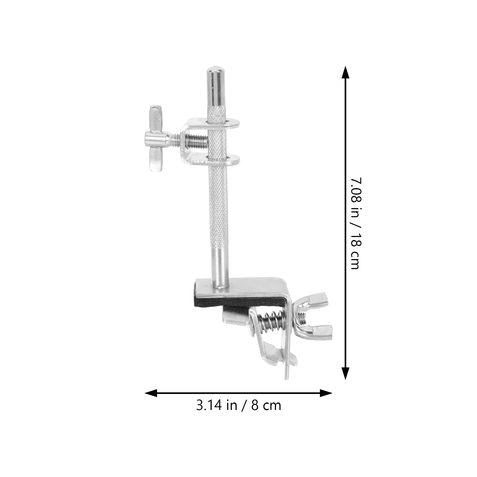 حامل مشبك جرس البقر لمجموعة طبلة باص المجلفن الصلب تصاعد قوس تمديد كليب مجموعة طبلة ملحق #4