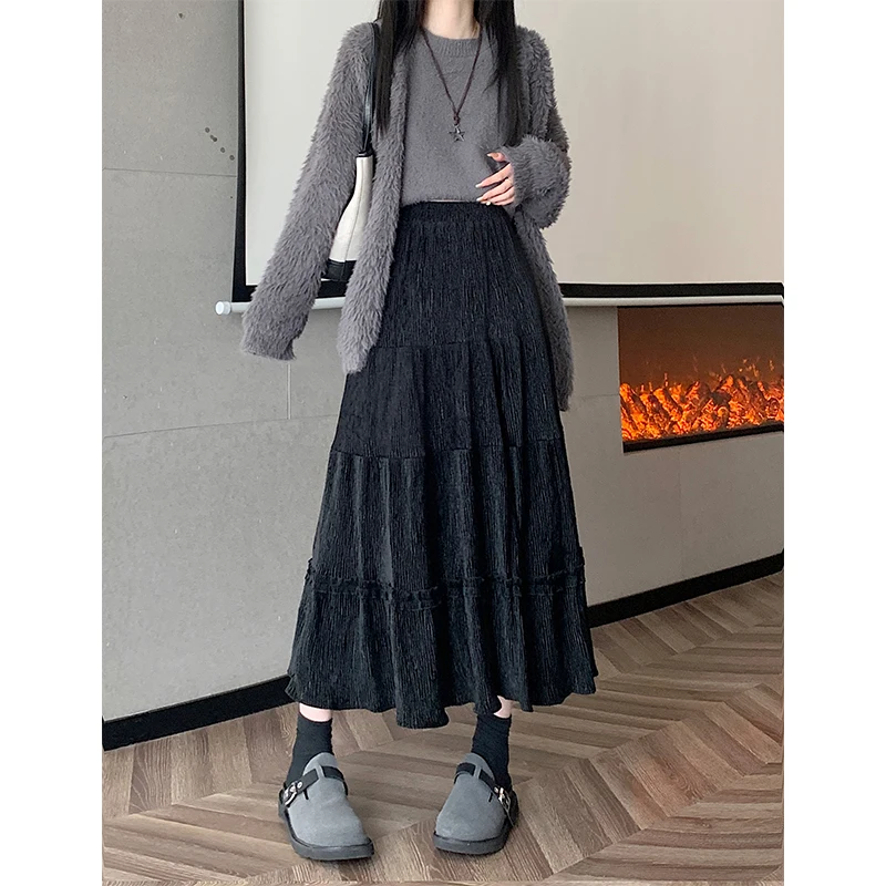 

Юбки женские плиссированные мини в стиле преппи для школьниц, классические, А-силуэт, качественные, многоярусные, с завышенной талией, для девочек