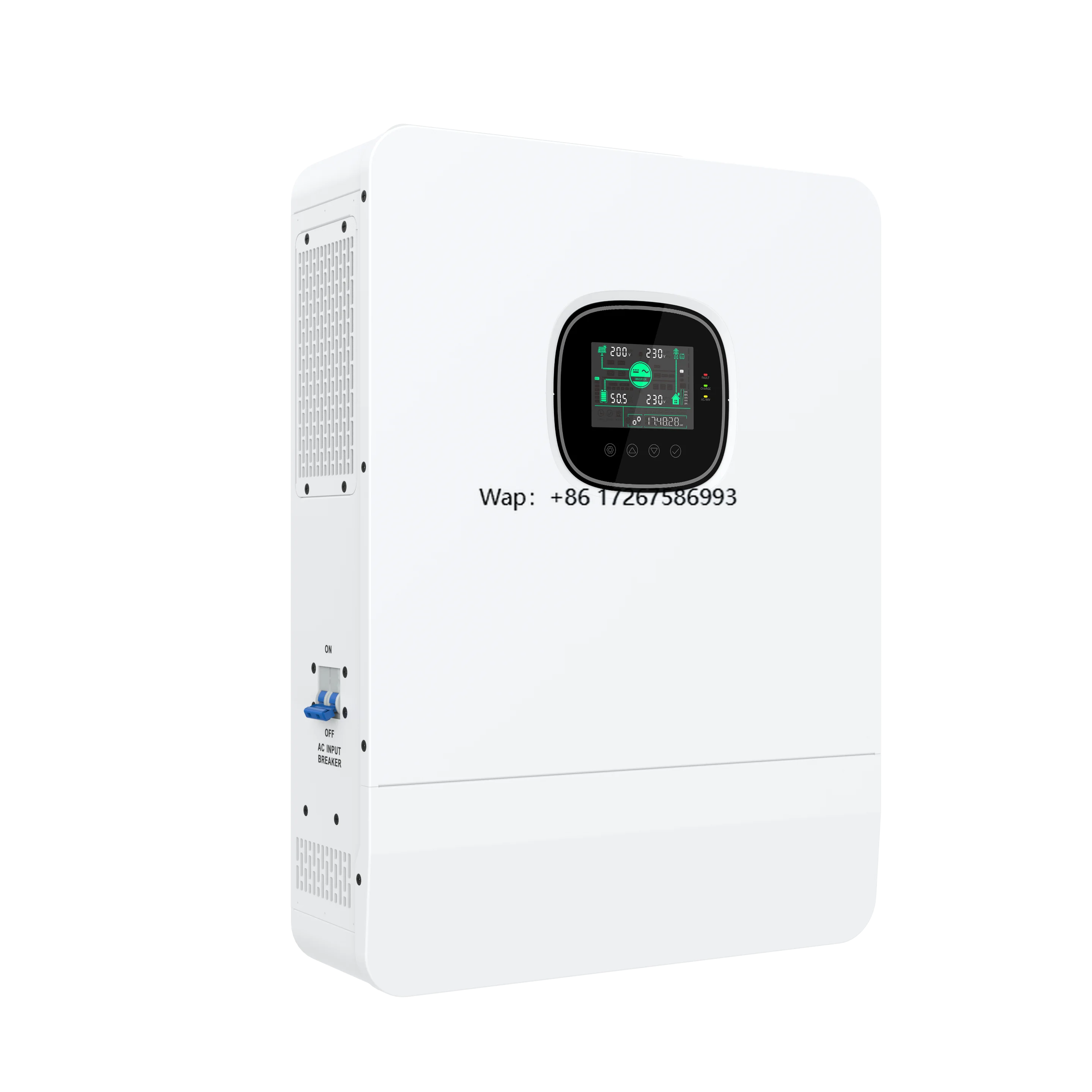 Stock off-grid solar inverter Pi-6.5k-up US version 6.5kw solar inverter with dual