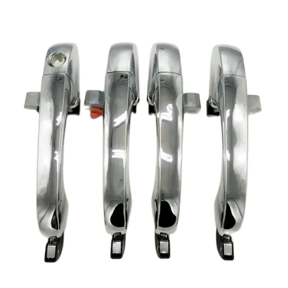 4PCS /A Set Free Shipping Electroplate Silver outside door handle for Chrysler 300C Top quality Factory price