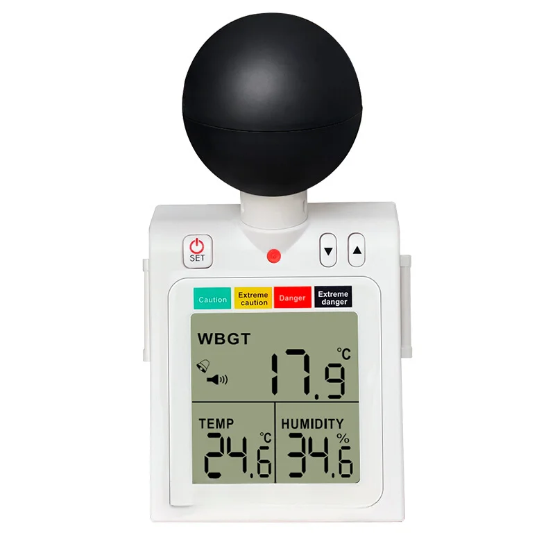 AZ87783 Heat Index Meter Heatstroke Prevention Temperature Hygrometer Heat Index Meter