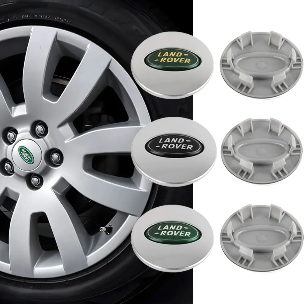 20pcs ABS 62mm 63mm Land Rover Logo Badge Car Wheel Center Caps Rims Cover For LAND RANGE ROVER Discovery Sport L322 L320 Evoque