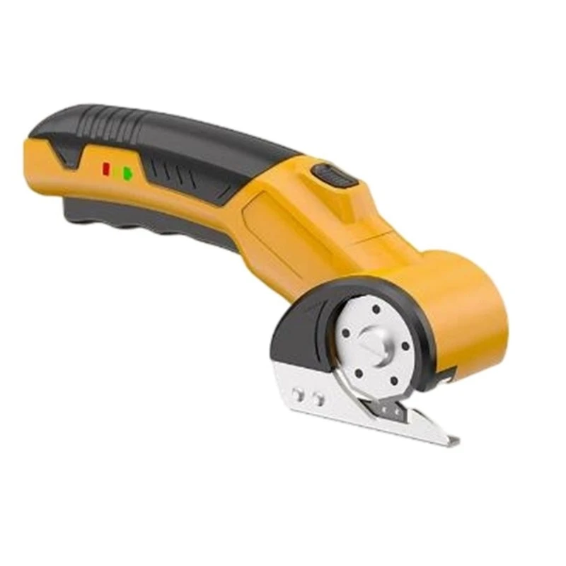 A95G Cordless Electric Scissors With 2 Steel Blades, Cardboard Cutter For Fabric Cardboard Leather Carpet, Wire Rope Cutting