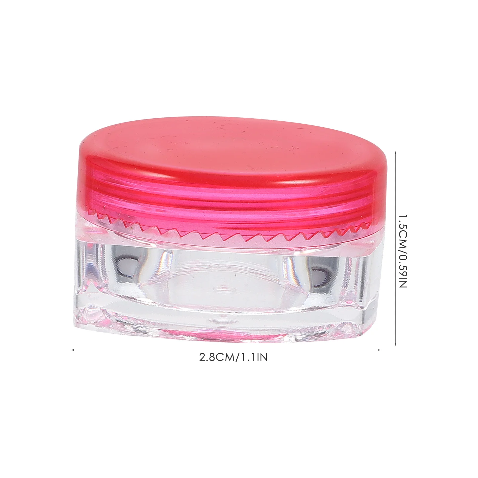 24 Uds. Frascos de crema de Base cuadrada, contenedores de viaje, frascos rellenables a prueba de fugas para lociones, hidratantes, contenedores para el cuidado de la piel
