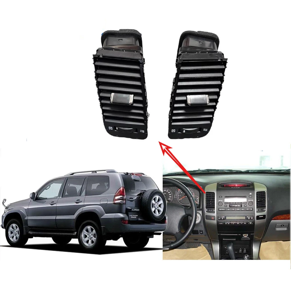 1 Piece Middle AC Vent for Land Cruiser Prado LCP120 Dashboard Air Conditioner Outlet Fan Blade Leaf for Lexus GX470 2003-2009