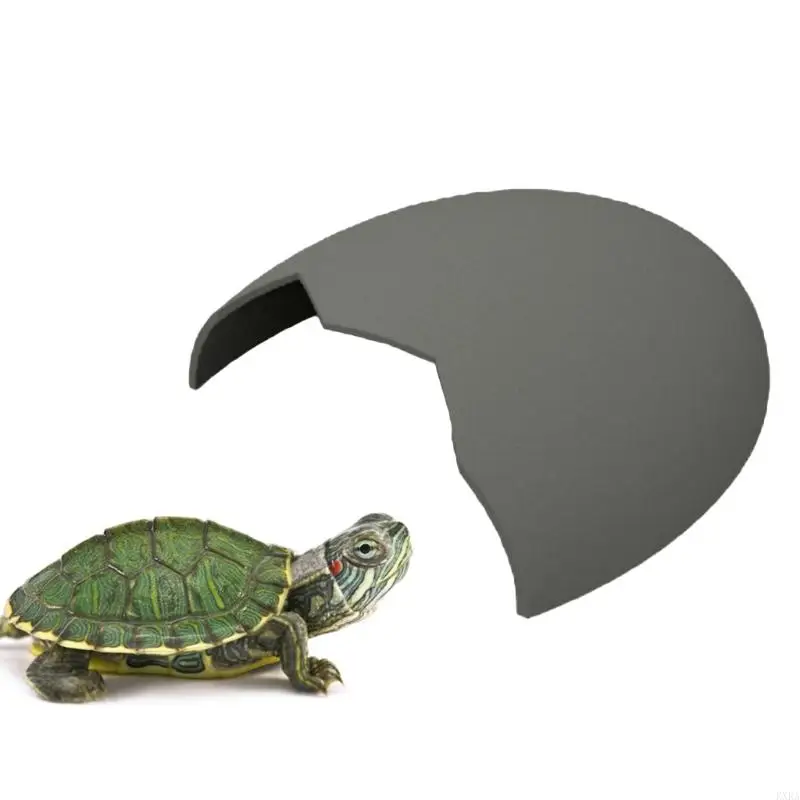 KXRA Hideout Cave Piccolo Animal Hide Cave Pet Tortoizza Escape Habitat Cave Safe per Lucards Leopard Geckos Scorpions